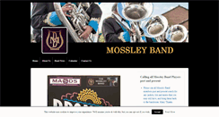 Desktop Screenshot of mossleyband.com